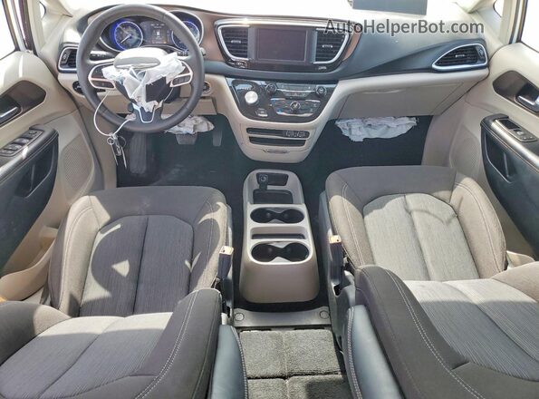 2C4RC1CG4PR625594 2023 CHRYSLER VOYAGER Белый Вид панели приборов