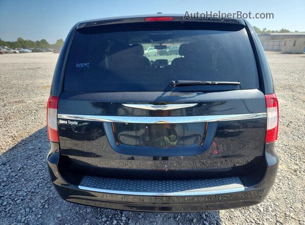2C4RC1CG5GR304986 2016 CHRYSLER TOWN Black Rear view