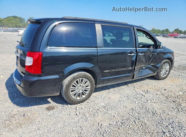 2C4RC1CG5GR304986 2016 CHRYSLER TOWN Black Rear right