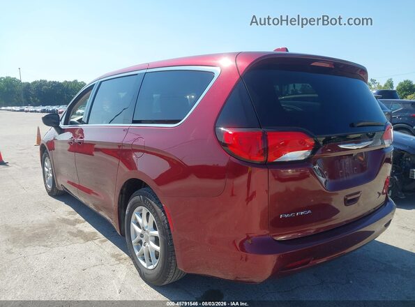 2C4RC1CG5HR745597 2017 CHRYSLER PACIFICA Maroon Հետևի ձախ