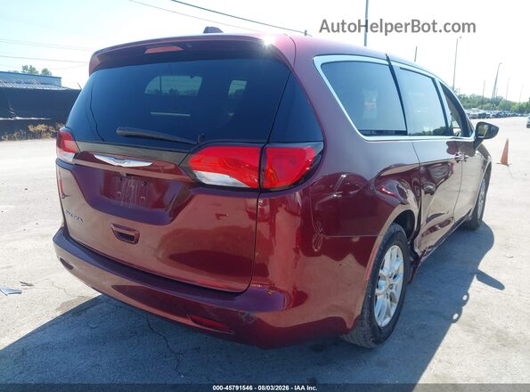 2C4RC1CG5HR745597 2017 CHRYSLER PACIFICA Maroon Հետևի աջ