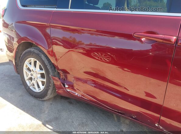 2C4RC1CG5HR745597 2017 CHRYSLER PACIFICA Maroon Դիմացի տեսք
