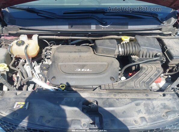 2C4RC1CG5HR745597 2017 CHRYSLER PACIFICA Maroon Հետևի տեսք