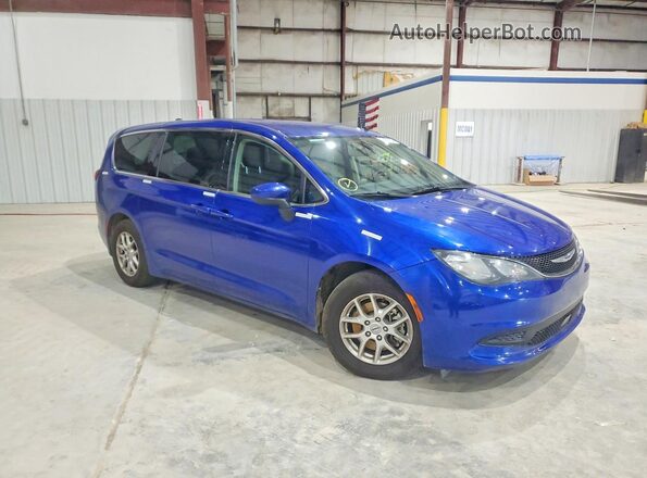 2C4RC1CG5MR557169 2021 CHRYSLER VOYAGER Blue Przód prawy