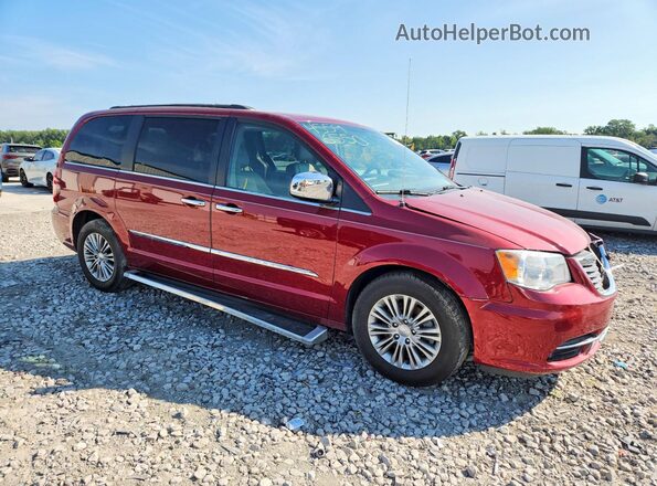 2C4RC1CG6GR174765 2016 CHRYSLER TOWN Темно-бордовый Передняя правая четверть