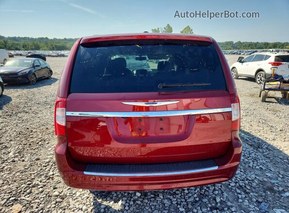 2C4RC1CG6GR174765 2016 CHRYSLER TOWN Темно-бордовый Вид сзади