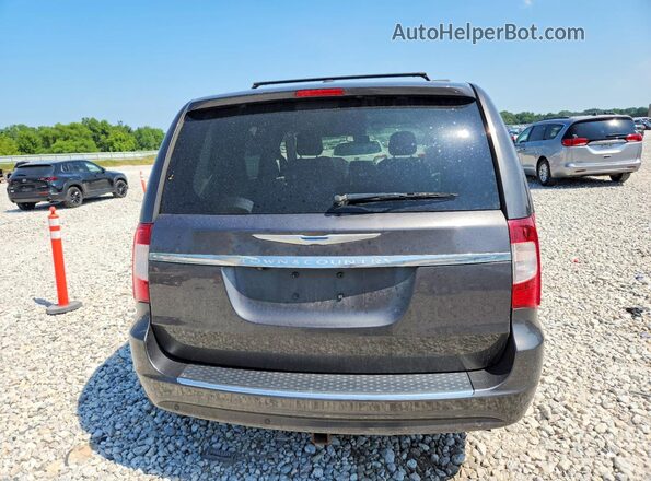 2C4RC1CG6GR190299 2016 CHRYSLER TOWN Charcoal Rear view