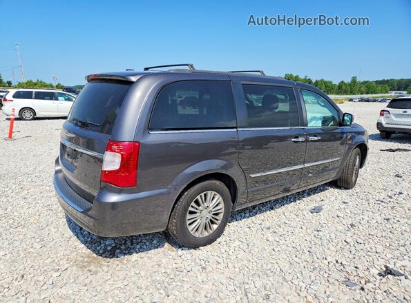 2C4RC1CG6GR190299 2016 CHRYSLER TOWN Charcoal Rear right