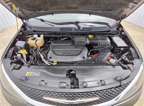 2C4RC1CG6LR237471 2020 CHRYSLER VOYAGER Gray Շարժիչի բաժամունքի տեսք