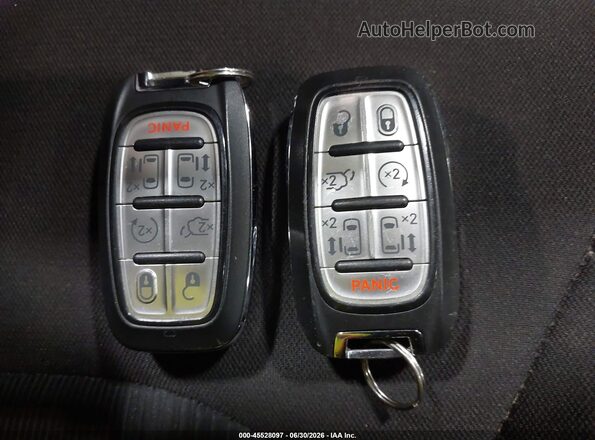 2C4RC1CG6NR132433 2022 CHRYSLER VOYAGER Gray Widok deski rozdzielczej