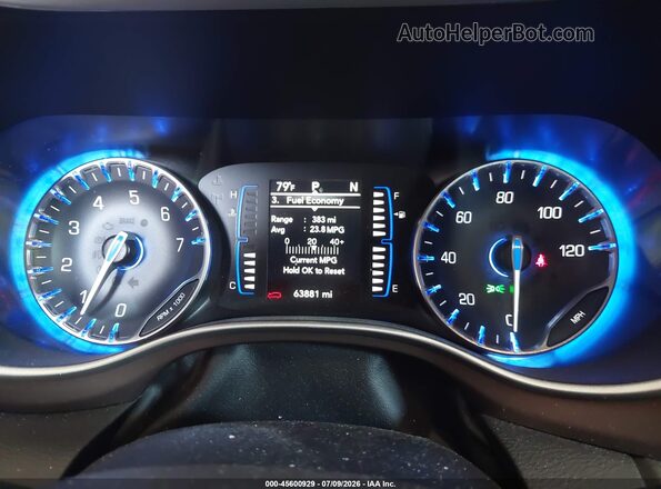 2C4RC1CG7LR245417 2020 CHRYSLER VOYAGER Blue Vista de los asientos traseros