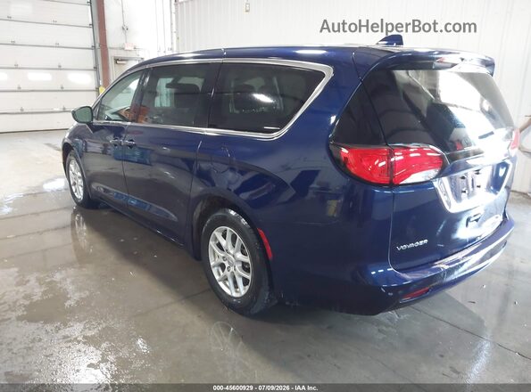 2C4RC1CG7LR245417 2020 CHRYSLER VOYAGER Blue Trasero izquierdo
