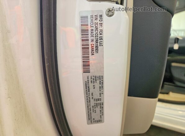 2C4RC1CG7RR190931 2024 CHRYSLER VOYAGER White სალონის 360-გრადუსიანი ხედი