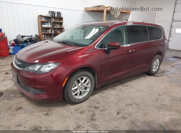 2C4RC1CG8MR555173 2021 CHRYSLER VOYAGER Purple Przód lewy