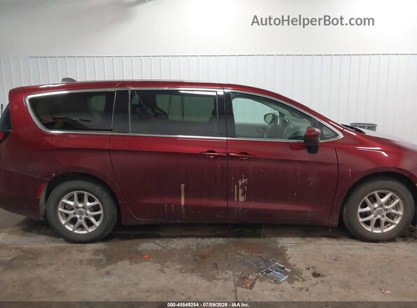 2C4RC1CG8MR555173 2021 CHRYSLER VOYAGER Purple Widok wnętrza z tyłu