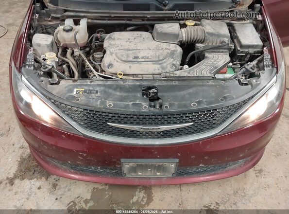 2C4RC1CG8MR555173 2021 CHRYSLER VOYAGER Purple Widok z tyłu