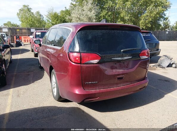 2C4RC1CG8PR613416 2023 CHRYSLER VOYAGER Maroon უკანა მარცხენა