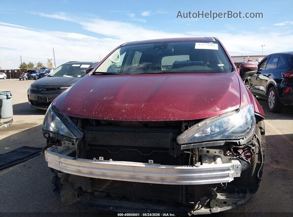 2C4RC1CG8PR613416 2023 CHRYSLER VOYAGER Maroon უკანა სალონის ხედი