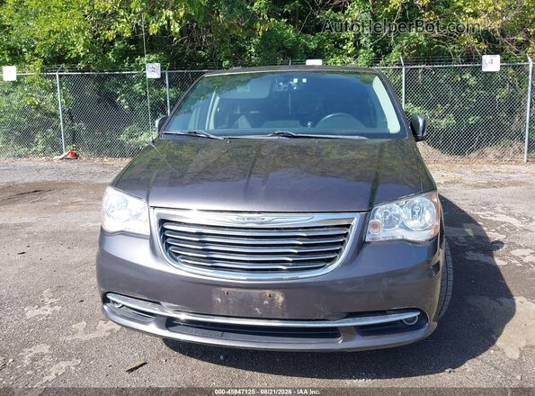 2C4RC1CGXGR284007 2016 CHRYSLER TOWN & COUNTRY Gray ხელსაწყოთა პანელის ხედი