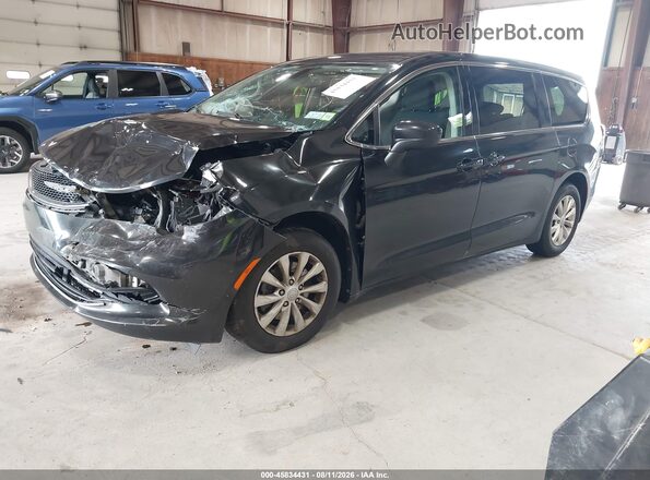 2C4RC1DG1HR676227 2017 CHRYSLER PACIFICA Black Vista tres cuartos delantera izquierda