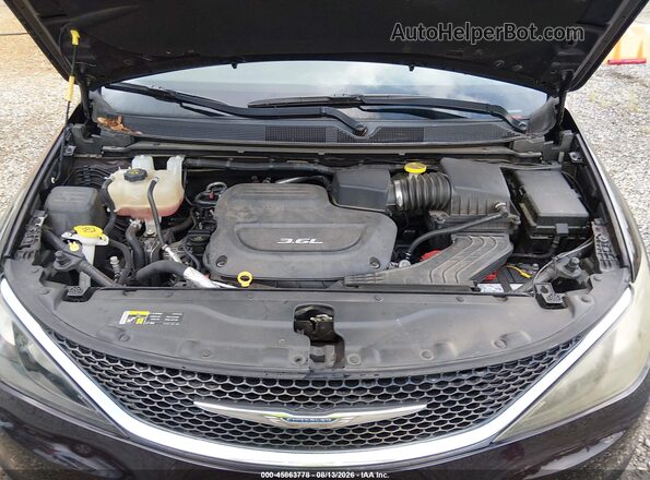 2C4RC1DG2HR588867 2017 CHRYSLER PACIFICA Синий Вид сзади