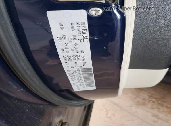 2C4RC1DG3LR151422 2020 CHRYSLER VOYAGER Blue Vista del compartimento del motor