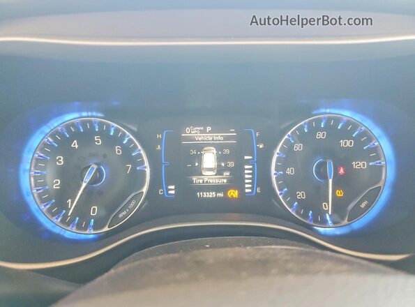 2C4RC1DG3LR151422 2020 CHRYSLER VOYAGER Blue Vista del cuadro de instrumentos