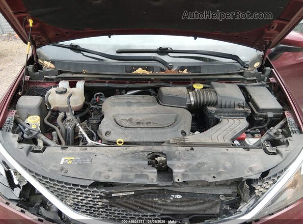 2C4RC1DG4MR504638 2021 CHRYSLER VOYAGER Red უკანა ხედი