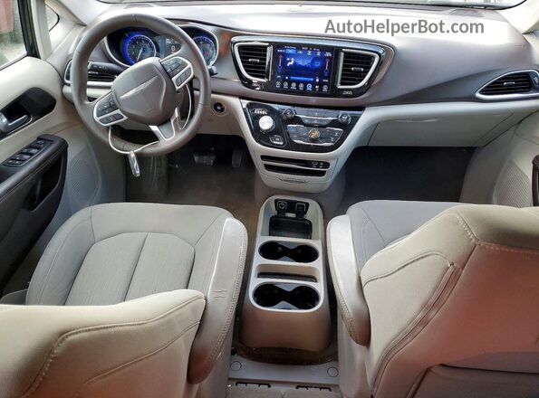 2C4RC1DG5HR501964 2017 CHRYSLER PACIFICA White Вид панелі приладів
