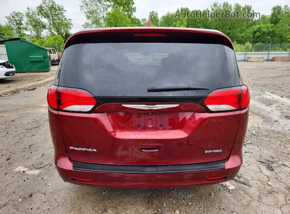 2C4RC1DG5HR521857 2017 CHRYSLER PACIFICA Burgundy Հետևի տեսք