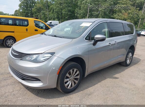 2C4RC1DG6HR512973 2017 CHRYSLER PACIFICA Silver Передня ліва чверть