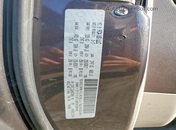 2C4RC1DG6HR676806 2017 CHRYSLER PACIFICA Серый Вид наклейки с VIN-кодом