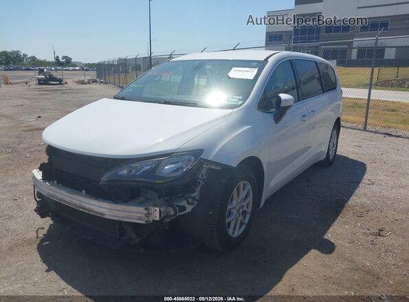 2C4RC1DG6HR695033 2017 CHRYSLER PACIFICA White წინა მარცხენა ხედი სამი მეოთხედიდან