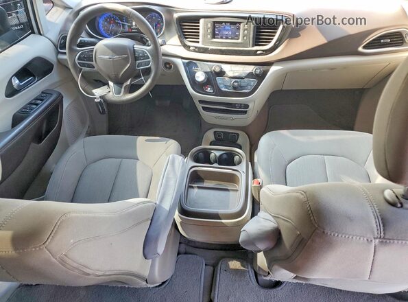 2C4RC1DG7HR518166 2017 CHRYSLER PACIFICA White წინა პანელის ხედი