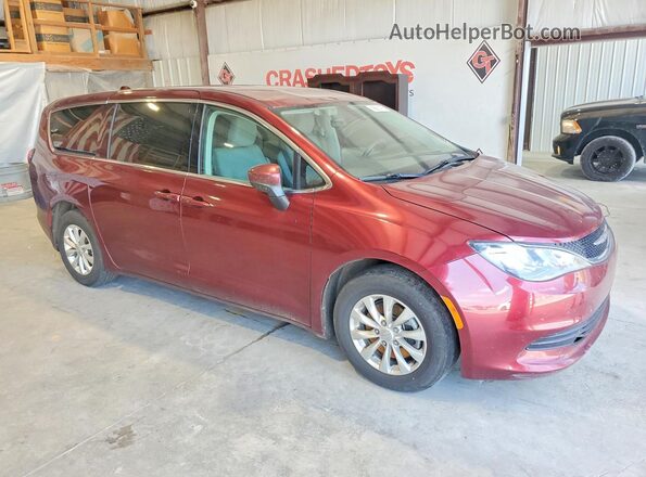 2C4RC1DG7HR522928 2017 CHRYSLER PACIFICA Maroon Front right