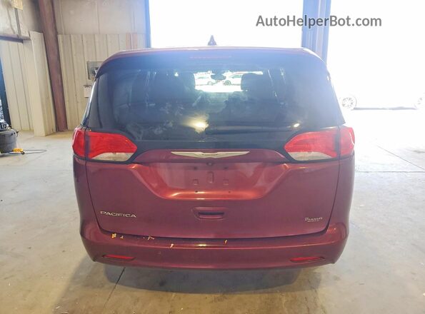 2C4RC1DG7HR522928 2017 CHRYSLER PACIFICA Maroon Rear view