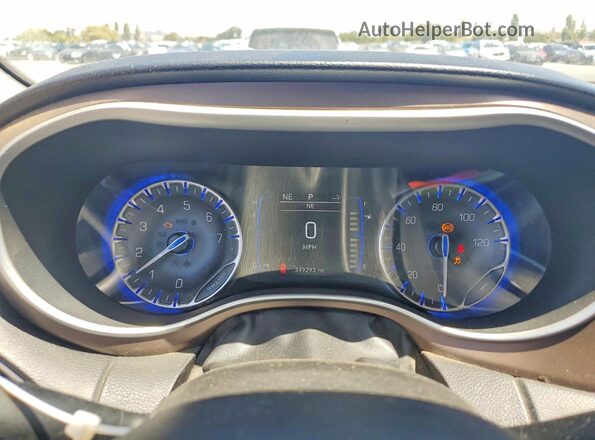 2C4RC1DG7MR516265 2021 CHRYSLER VOYAGER Black Vista del cuadro de instrumentos