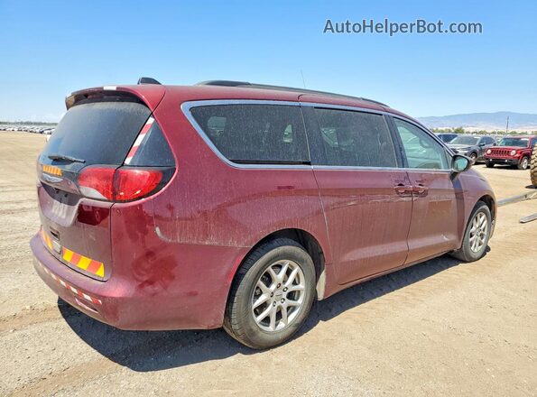 2C4RC1DG7MR551842 2021 CHRYSLER VOYAGER Maroon Trasero derecho