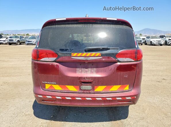 2C4RC1DG7MR551842 2021 CHRYSLER VOYAGER Maroon Vista trasera
