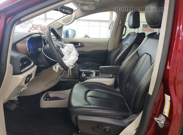 2C4RC1DG8LR262760 2020 CHRYSLER VOYAGER Burgundy Front interior view