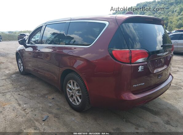 2C4RC1DG9HR519979 2017 CHRYSLER PACIFICA Maroon Tył lewy