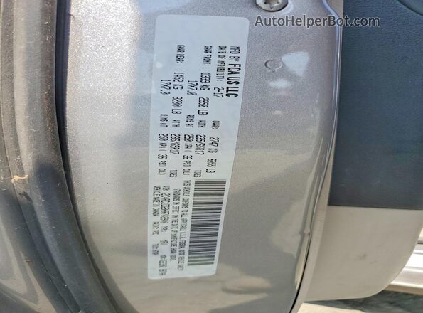 2C4RC1DG9HR702900 2017 CHRYSLER PACIFICA Серебряный Вид наклейки с VIN-кодом
