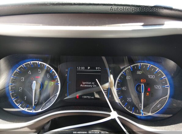 2C4RC1DG9LR163865 2020 CHRYSLER VOYAGER Black უკანა სავარძლების ხედი