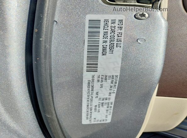 2C4RC1DG9LR265411 2020 CHRYSLER VOYAGER Серебряный Вид наклейки с VIN-кодом