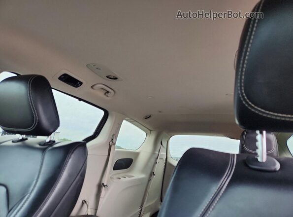 2C4RC1DG9MR526022 2021 CHRYSLER VOYAGER Charcoal Rear seats view
