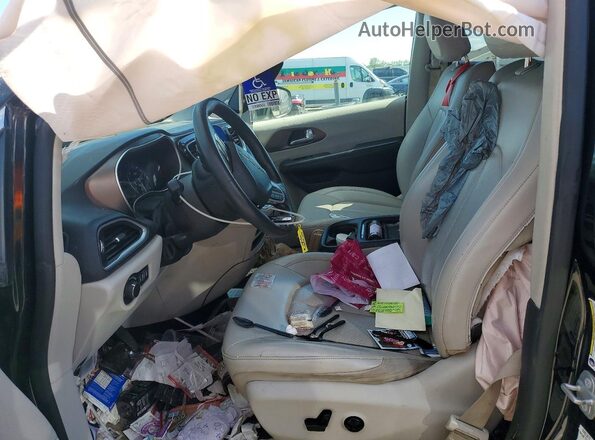 2C4RC1DG9MR552149 2021 CHRYSLER VOYAGER Black Front interior view