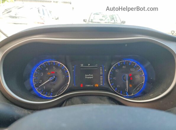 2C4RC1DG9MR552149 2021 CHRYSLER VOYAGER Black Instrument cluster view