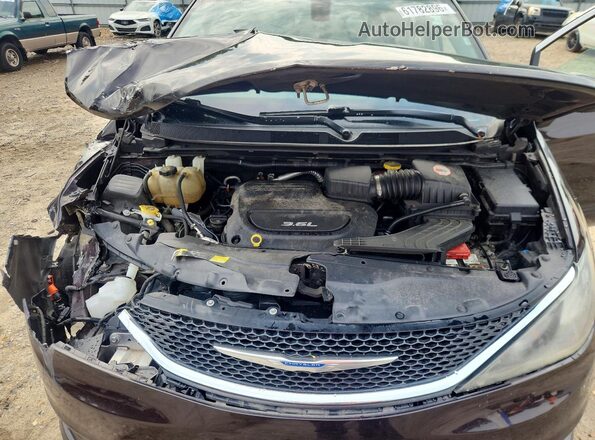 2C4RC1DGXJR186259 2018 CHRYSLER PACIFICA Black Vista del compartimento del motor