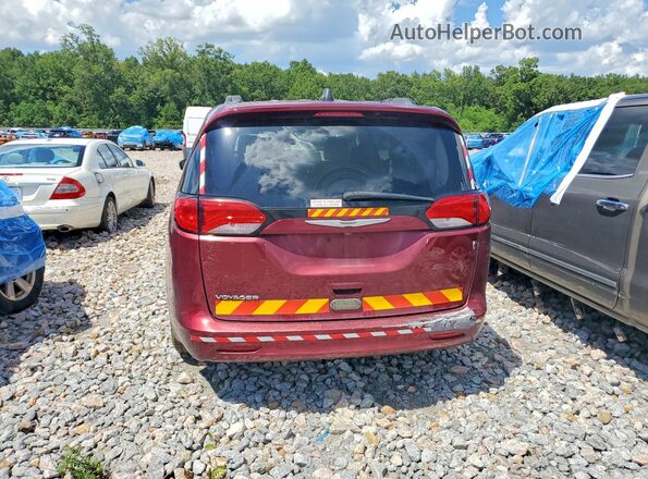 2C4RC1DGXMR552001 2021 CHRYSLER VOYAGER Burgundy Vista trasera