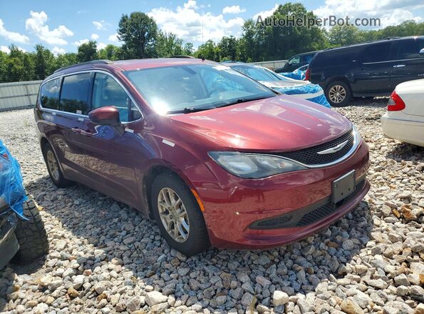 2C4RC1DGXMR552001 2021 CHRYSLER VOYAGER Burgundy Delantero derecho